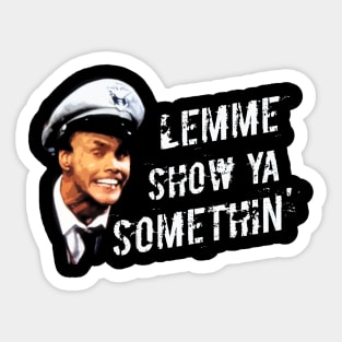 Fire Marshal Bill, from IN LIVING COLOR Sticker